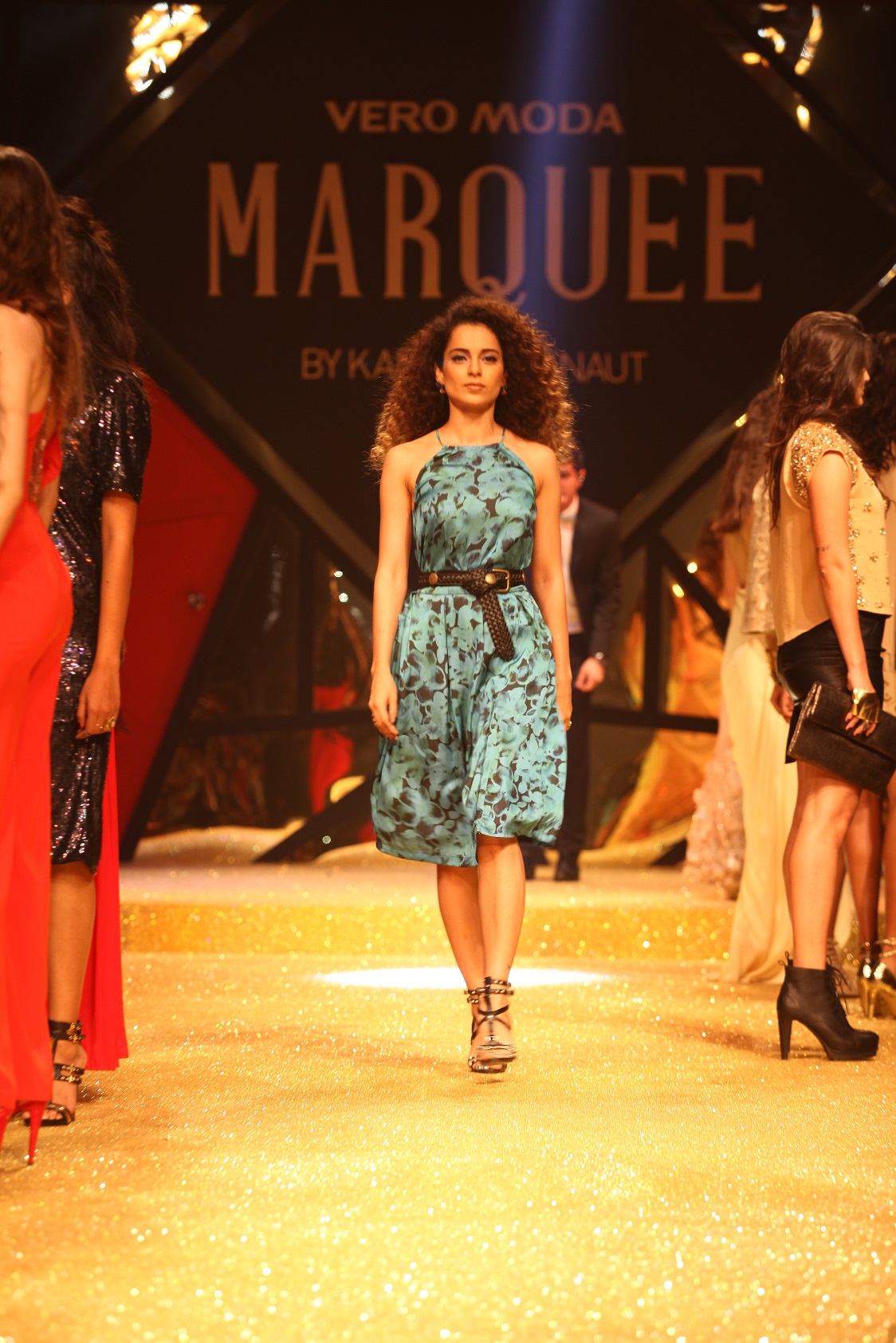 Actress turned designer Kangana Ranaut at the launch event of her VERO MODA MARQUEE collection